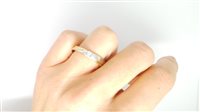 Anello Lorenza Gioielli in Oro bianco Diamante 0.03 Ct A0301-14 - A0301-14